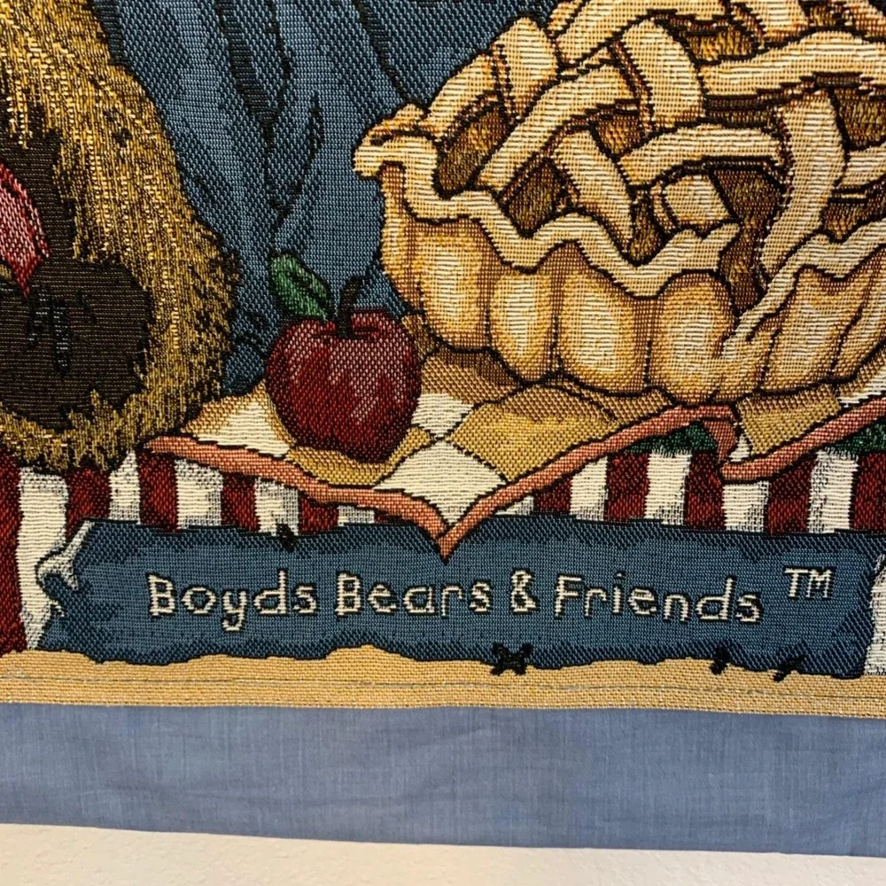 Boyds Bears & Friends USA America‎ Proud Be a Bear Merican Tapestry Wall Hanging